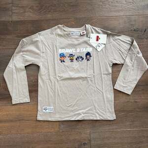 Zara Supercell Brawl Stars Shirt - Gray/Cream XL (13/14Years) NWT!
